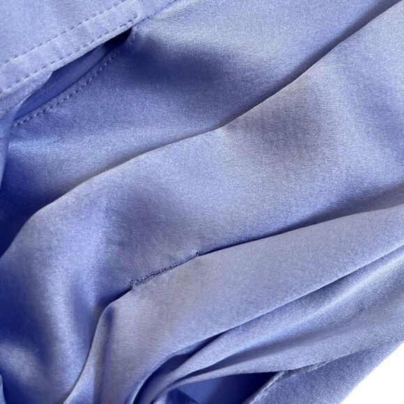 Alexander Wang Threaded Placket Draped Shirt Dress in Easter Egg - Picture 6 of 12